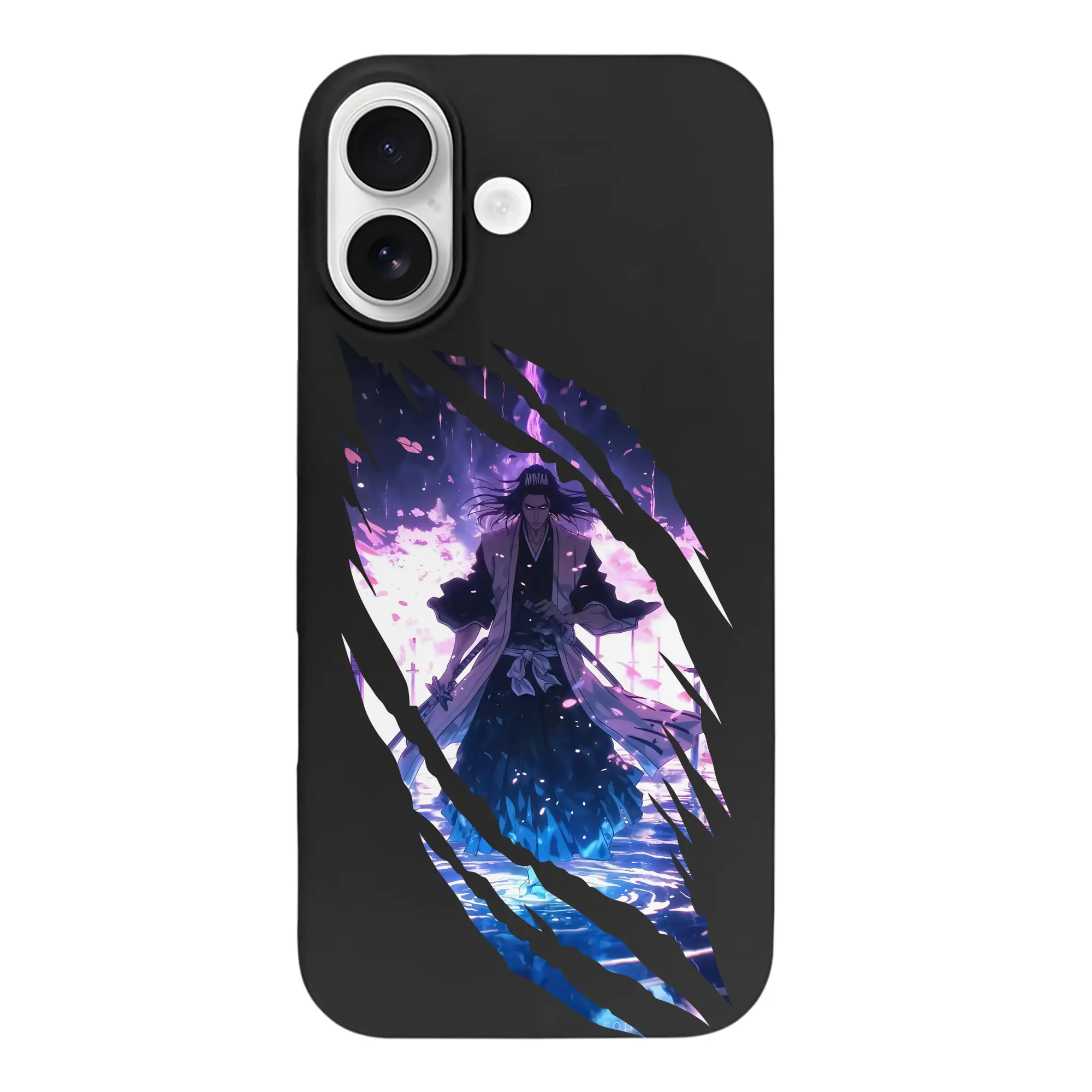 ブリーチ グッズ,朽木 白哉 - iPhone 17 シリーズ シリコンケース 薄型 耐衝撃 指紋防止 ソフトタッチカバー 精密フィット 傷防止 保護ケース iPhone 17/17 Air/17 Pro/17 Pro Max 対応